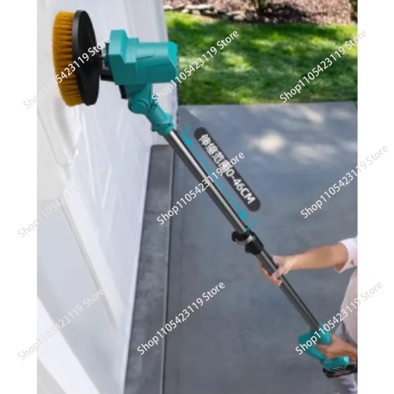 High Power Electric Cleaning Multifunctional Long Pole Cleaning Brush Car Wash  Electric Brush