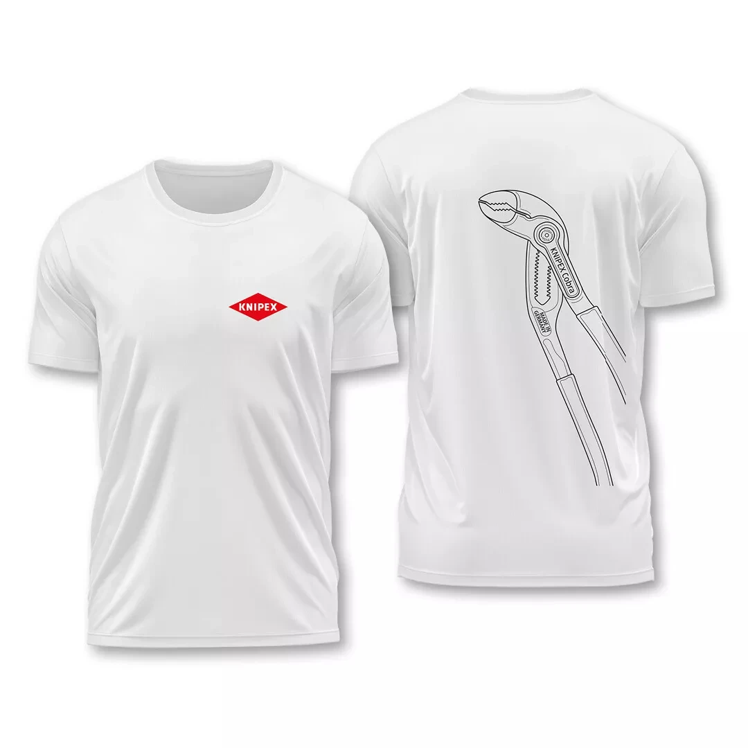 

KNIPEX «Cobra» Limited Edition Tool Plier Футболка-футболка — белая высококачественная роскошь для мужчин и женщин, топ Y2k