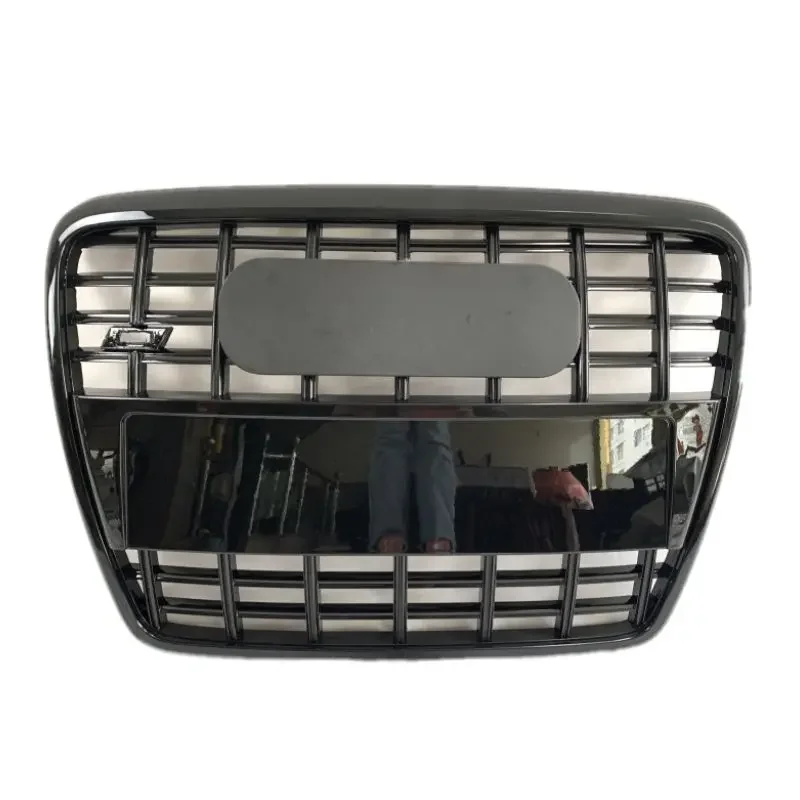 Voor Rs6 Grill Racing Grills Voor Motorkap Grille Auto Voorbumper Grill Centrum Grille Voor A6/S6 C6 2006-2011