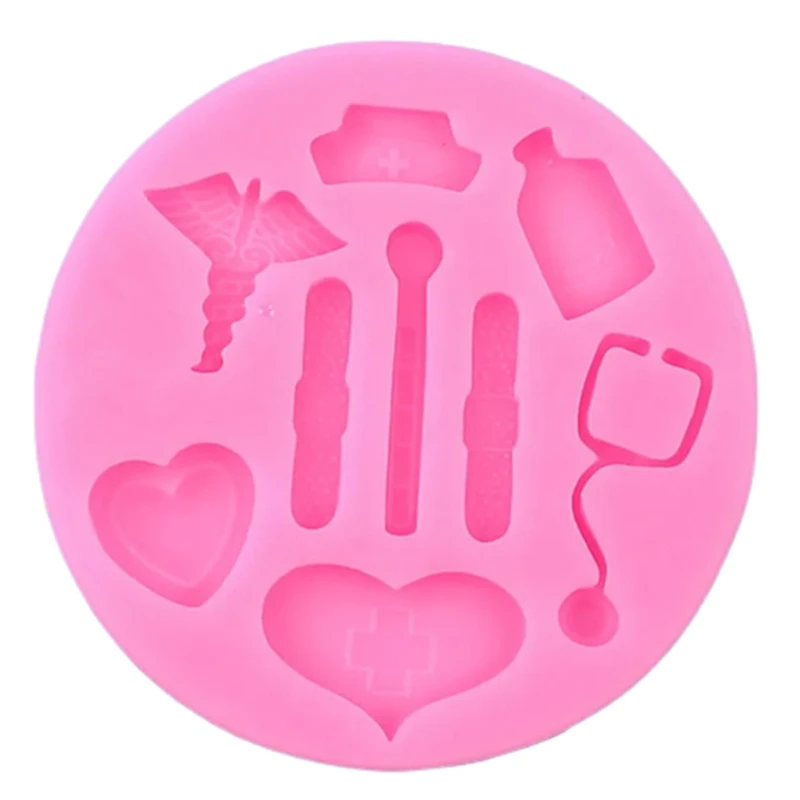 M2EA Practical Silicone Mold Medical Apparatus Mould Unique Epoxy Moulds Jewelry Making Tool for Craft Enthusiasts