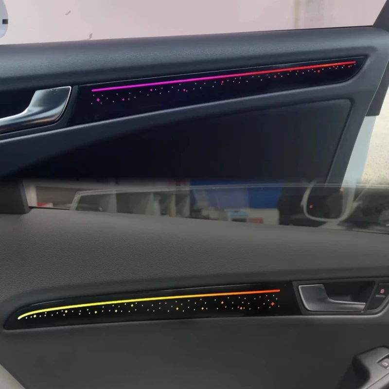 SJC 64 Color Starry Sky Style Car Interior Ambient Lights Upgrade for  Style Auto LED Lighting