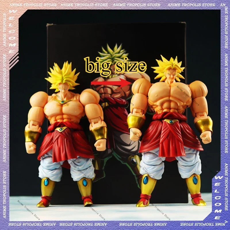 Dragon Ball AAS 1/12 Super Saiyan Broly Action Figures Movable Model Statue Broly Figurine Anime Figure Collection Decor Gifts