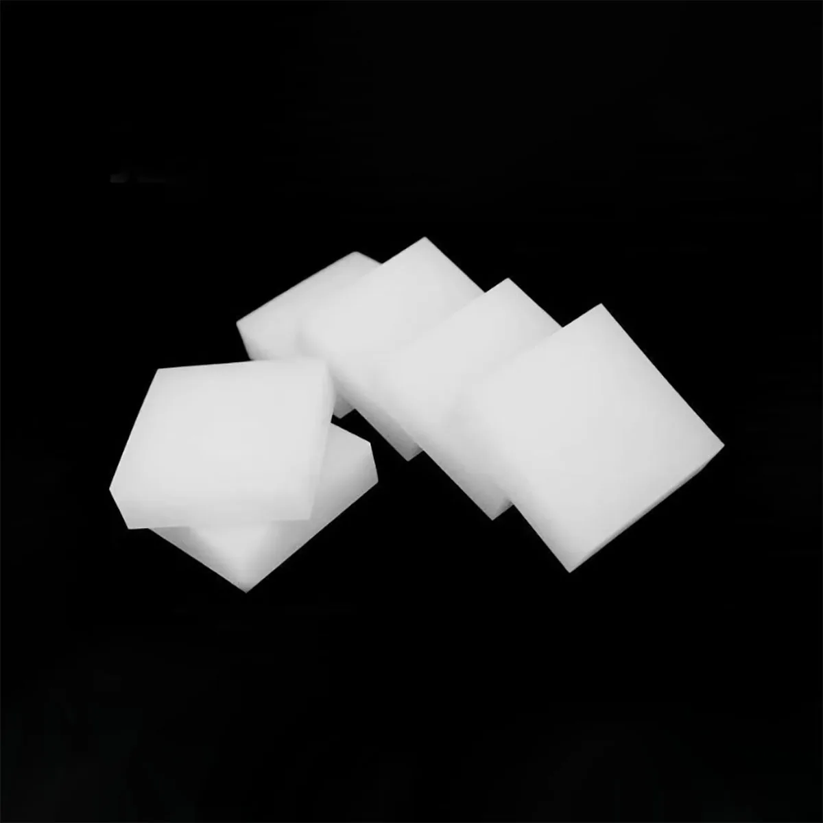 Feuille de caoutchouc de silicone blanc, plaques carrées de gel de pton, tampons antichocs, haute température, large 50-300mm, optique 1-50mm