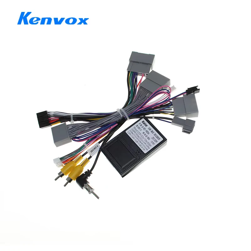 16pin android Car radio Canbus Stereo Wire Harness Power cable adapter for Honda HRV HR-V 2019-2022  City 2022 Fit 2022-2023
