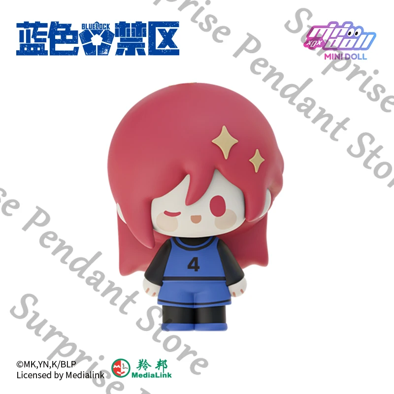 الأزرق قفل أنيمي ambitus Isagi Yoichi ناجي Seishiro الإصبع دمية قلادة المفاتيح السلع الأصلية جمع الطبعة هدية