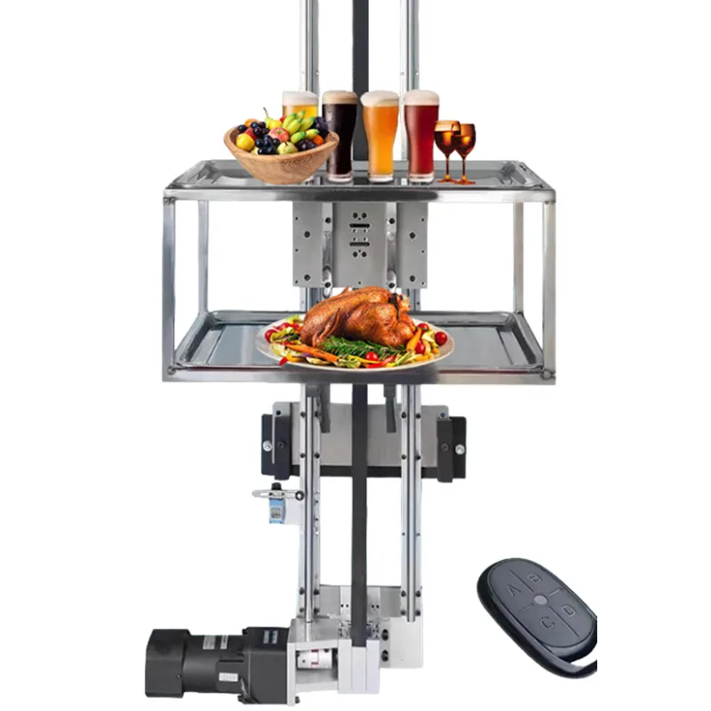 Simple food delivery machine Lift Hotel restaurant Kitchen Automatic tray Small food delivery machine Vegetable delivery elevato