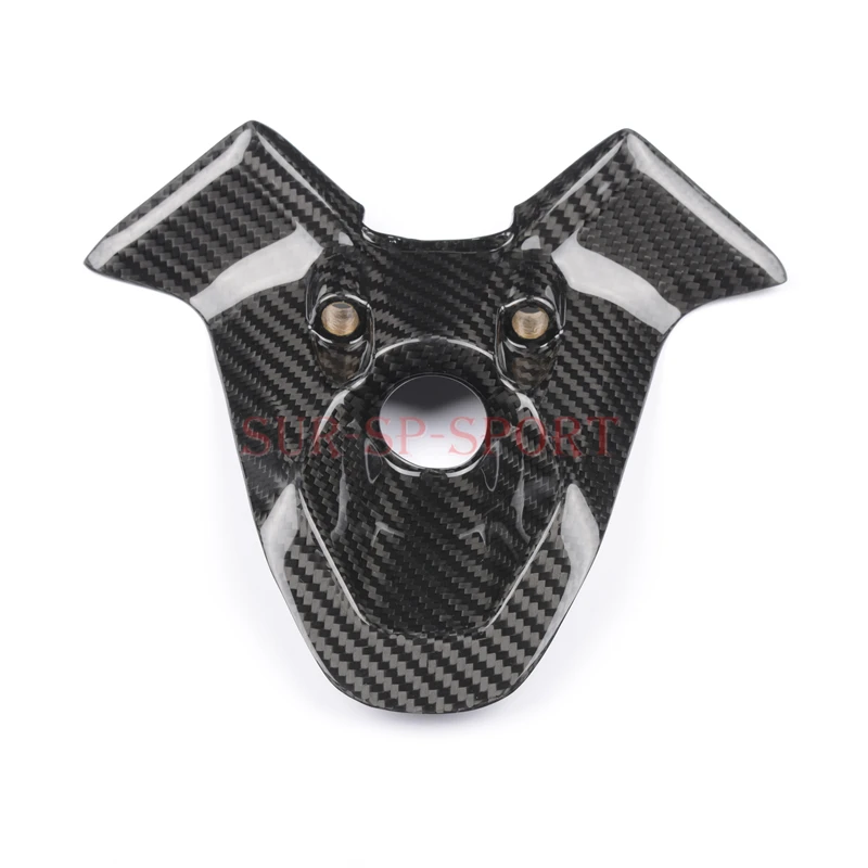 For Ducati 848 1098 1198 Key Ignition Switch Cover Guard Fairing Full Carbon Fiber 100%