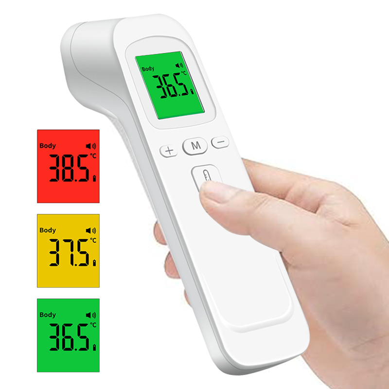  Medical Infrared Forehead Thermometer Backlit Digital Non-contact Laser Household LCD Baby Adult Fever Infant Body 