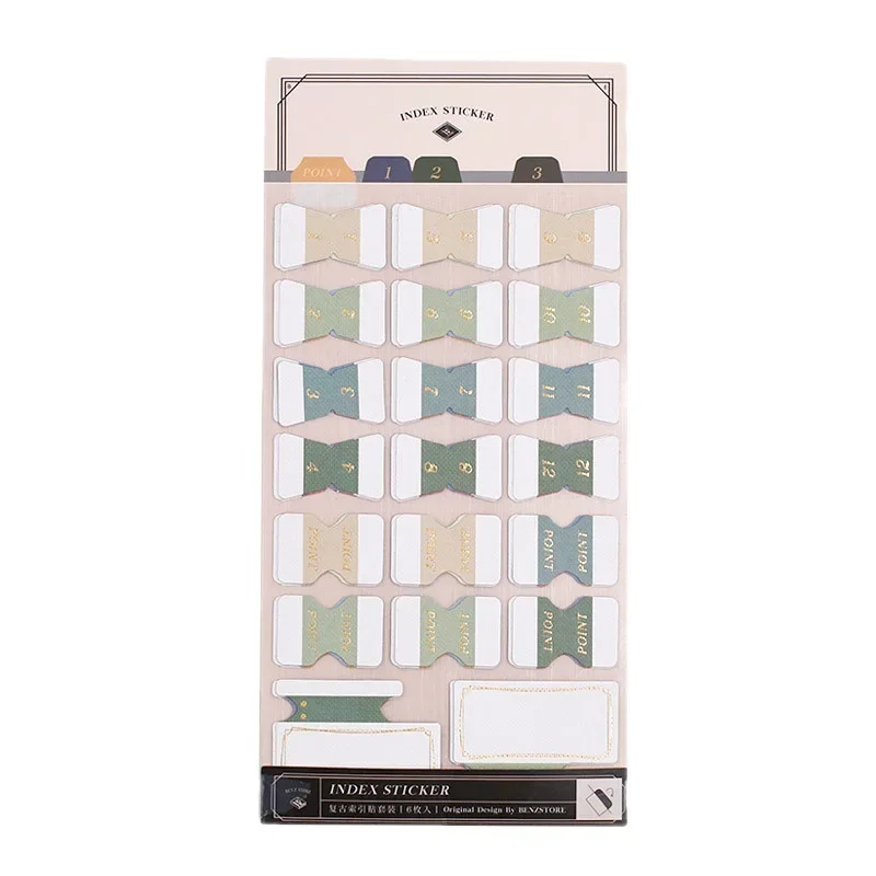 Classification Label Index Sticker Writable Stationery Handbook Indicator Paging Sticker Planner Stickers Journal Stickers