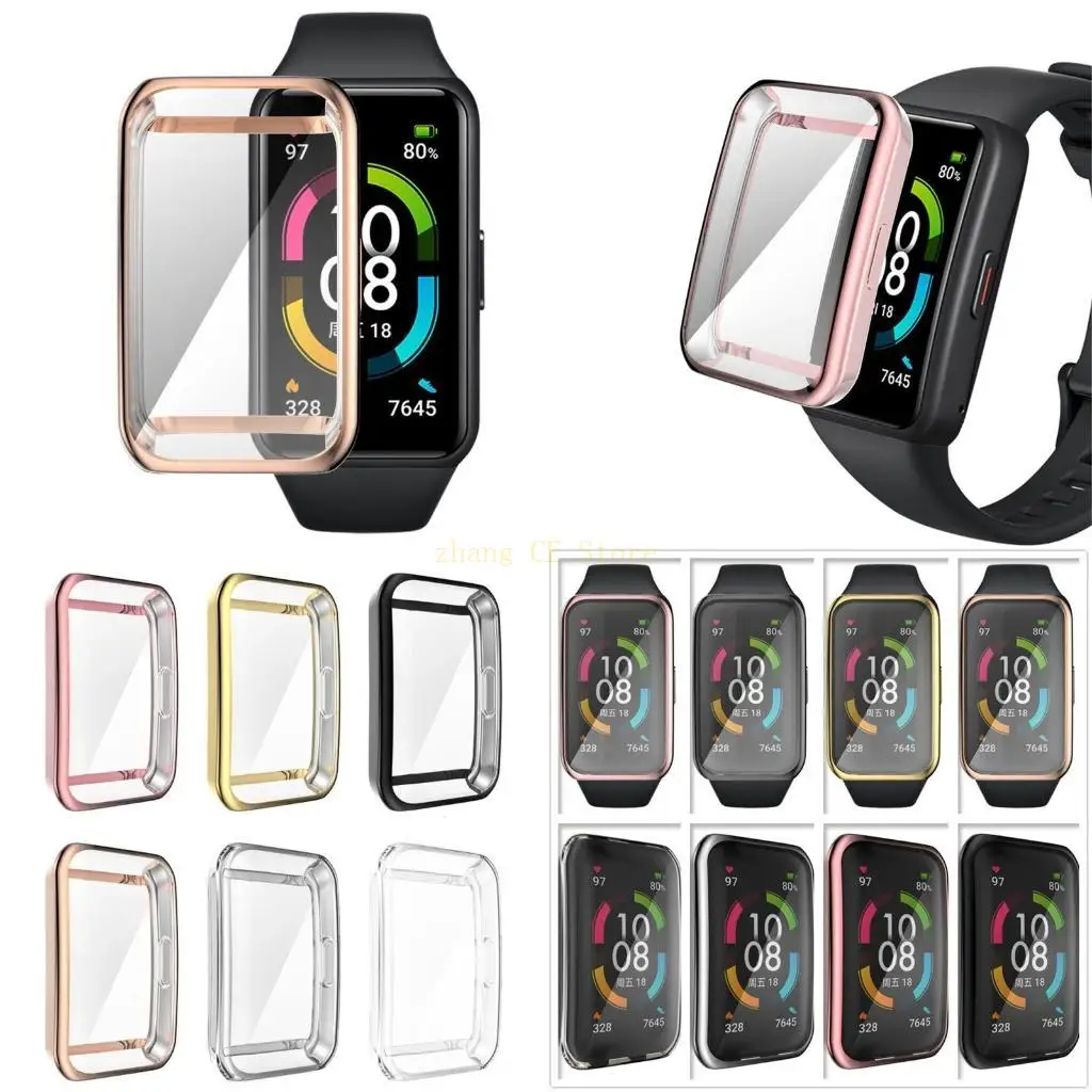 

M5TD для корпуса для Band 7 Protective TPU Bumper Bumper Protector для Band7 Soft для корпуса