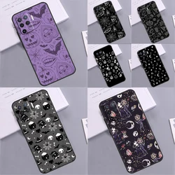 Gothic Halloween Phone Case For OPPO A17 A15 A78 A98 A54 A74 A94 A77 A52 A72 A5 A9 A53 A54s A57s A16 A76 A96