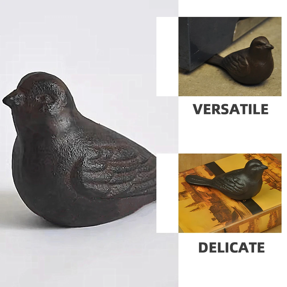 

Cast Door Stop Wedge Retro Home Decor Figurine Statue Anti Collision Stoppers Cute Weighted Door Hardware