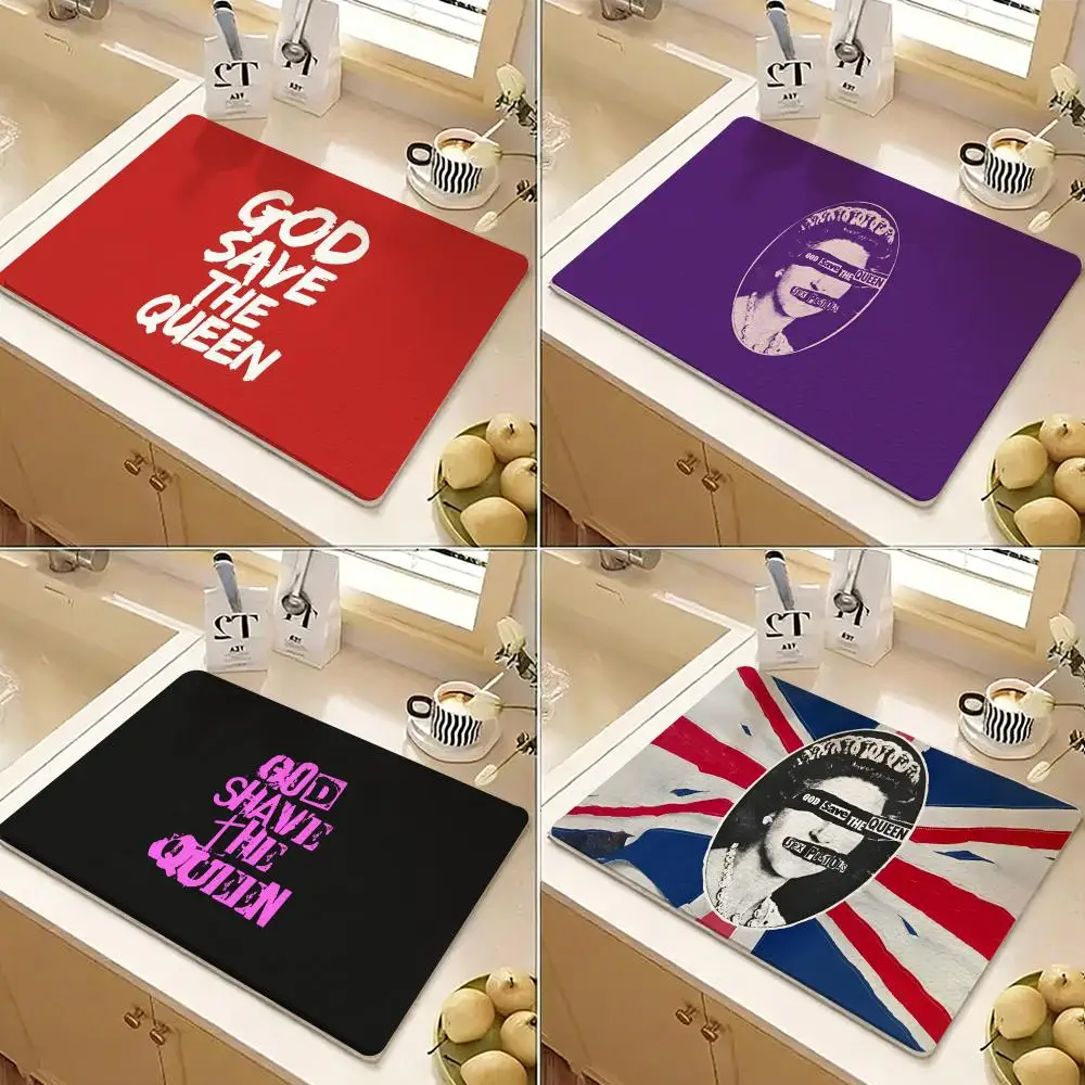Fashion S-Save the Q-Queen Floor Mat Diatomite Floor Mat Fast Drying Odor Resistant Non Slip Bath Kitchen Mat