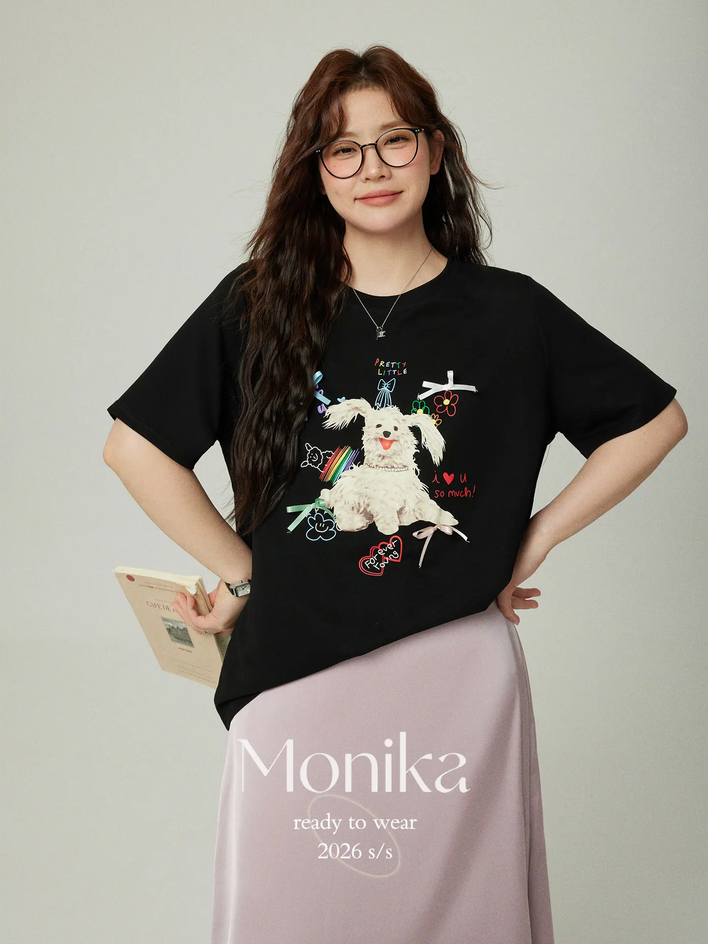 

plus Size Women's T-Shirt Summer Short Sleeve Printed Loose Slimming Half Sleeve Top Korean Style Cotton Polyester Blend Butt...