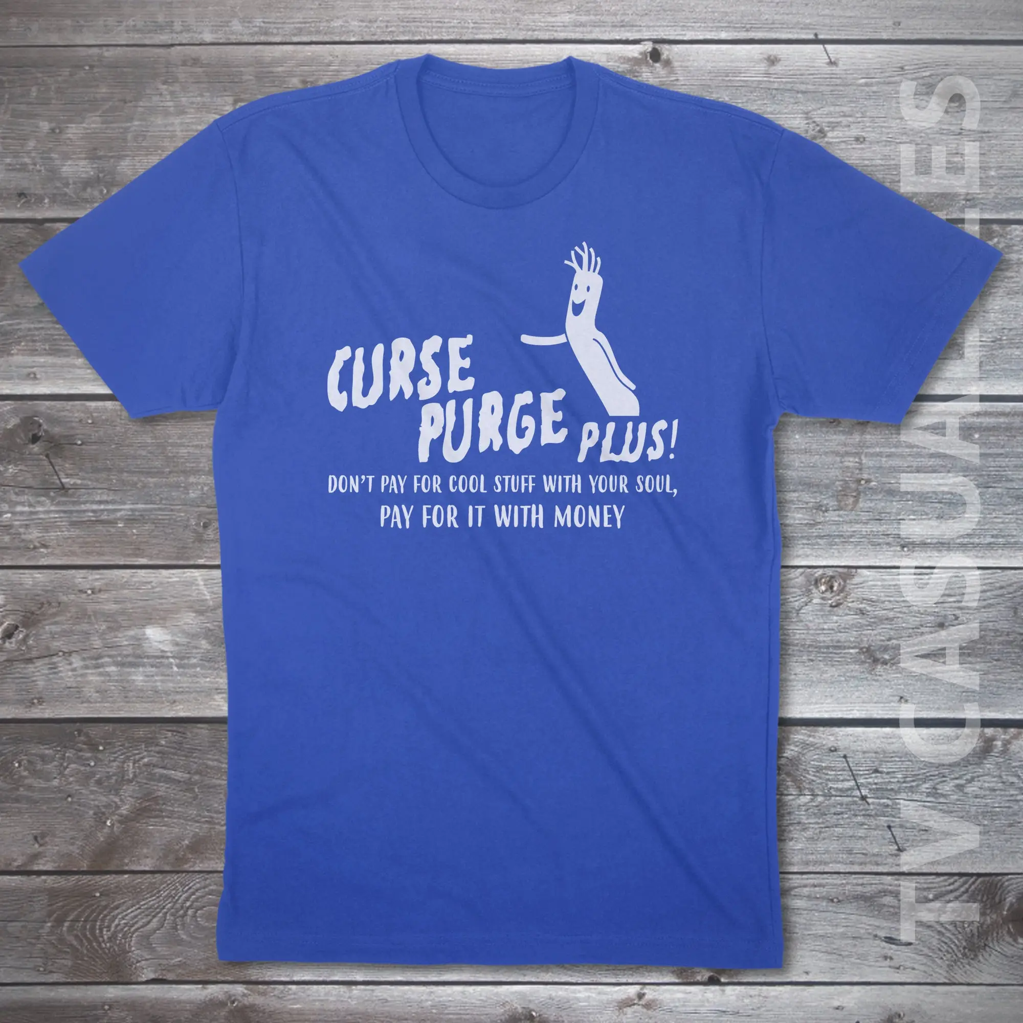 Curse Purge Plus Mens T Shirt Or Funny Pop Culture