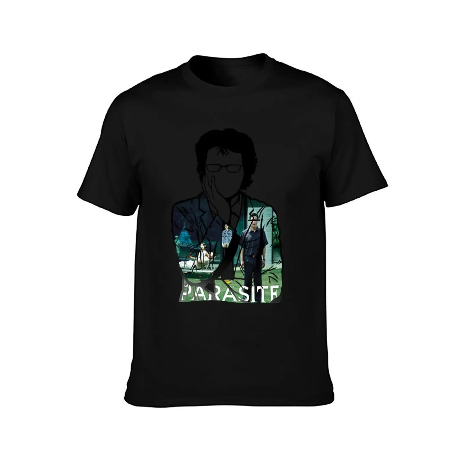 Bong Joon Ho Parasite Portrait T-Shirt Lightweight Running T-Shirt