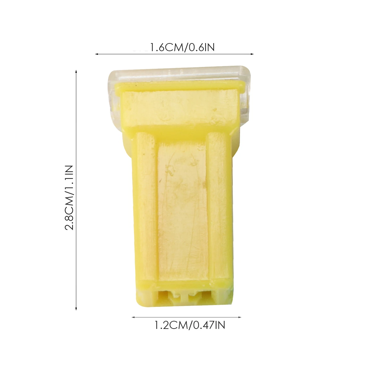 

10Pcs Automotive Fuse Low and Tall Profile Box Shaped Jcase 20a 30a 40a 50a 60a Safety Electrical Protection Car Fuse Assortment