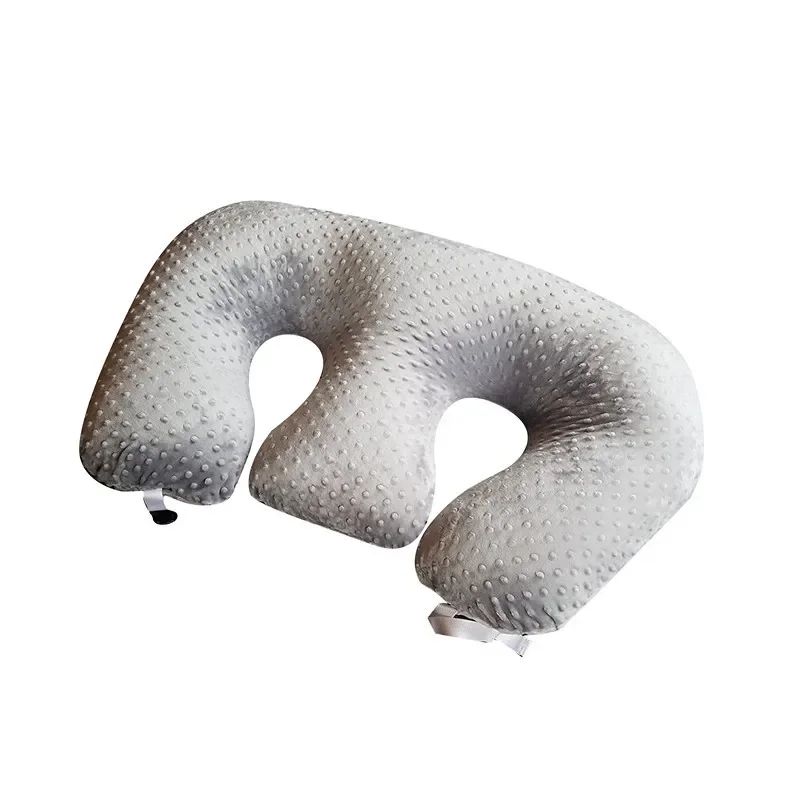 Baby Twin Pillow Nursing Breastfeeding Pillow Anti-spitting Feeding Cushions Baby Nest Suitable for Mothers to Feed Infants