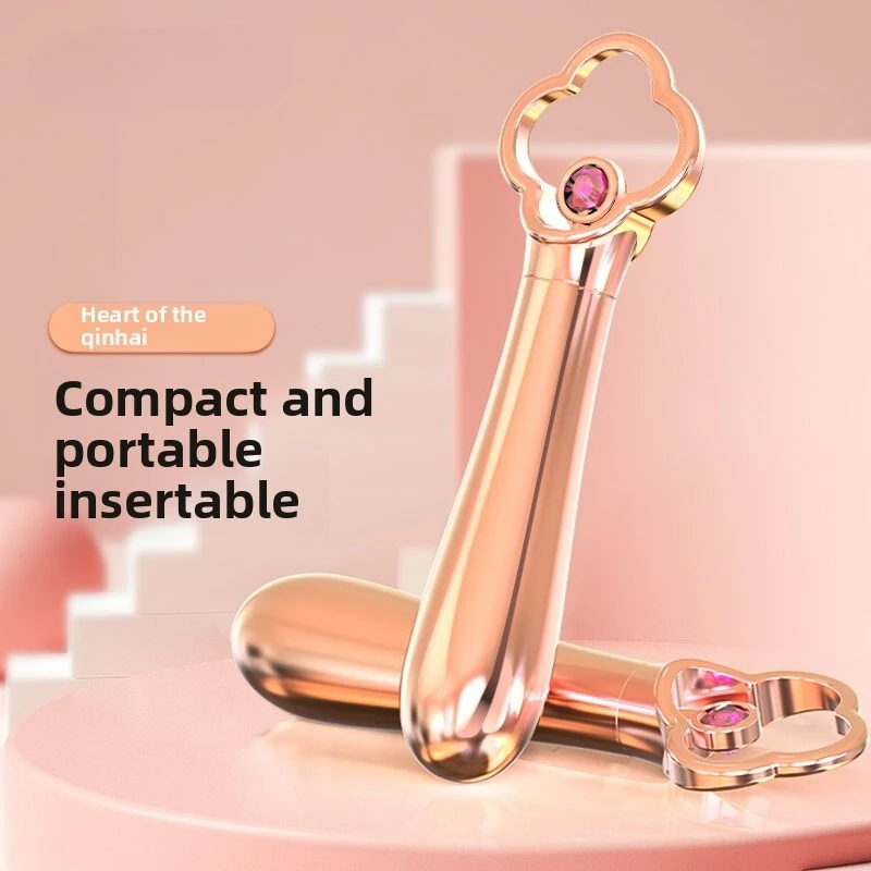 Qinhai Zhixin ليتل الذهبي بار ضوء فاخر متعدد التردد قوي امتصاص الصدمات نبض مقاوم للماء مايكرو الاهتزاز بار