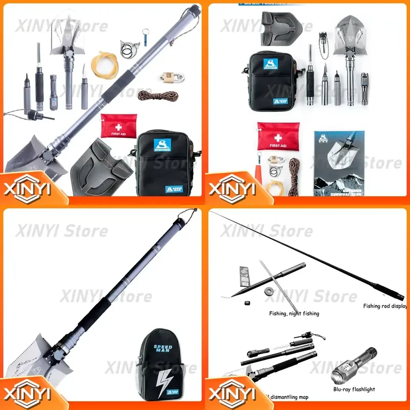 for Shovel Survival Spade Tool Equipment Multifunction Outdoor Folding Camping Shovel