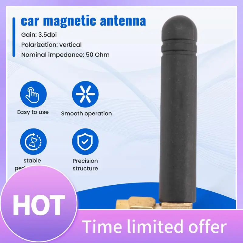 

B68A 1Pc 2.4Ghz Antenna 3.5Dbi WIFI Aerial Bluetooth Zigbee Module SMA Male Right Angle Wholesale Price Modem External Antenna