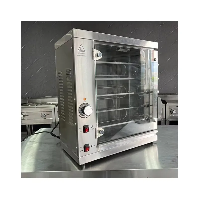 Hot Sale Stainless Steel Gas Grilled Chicken Grill Shop and Grill for Grilled Chicken Packaging and Baking