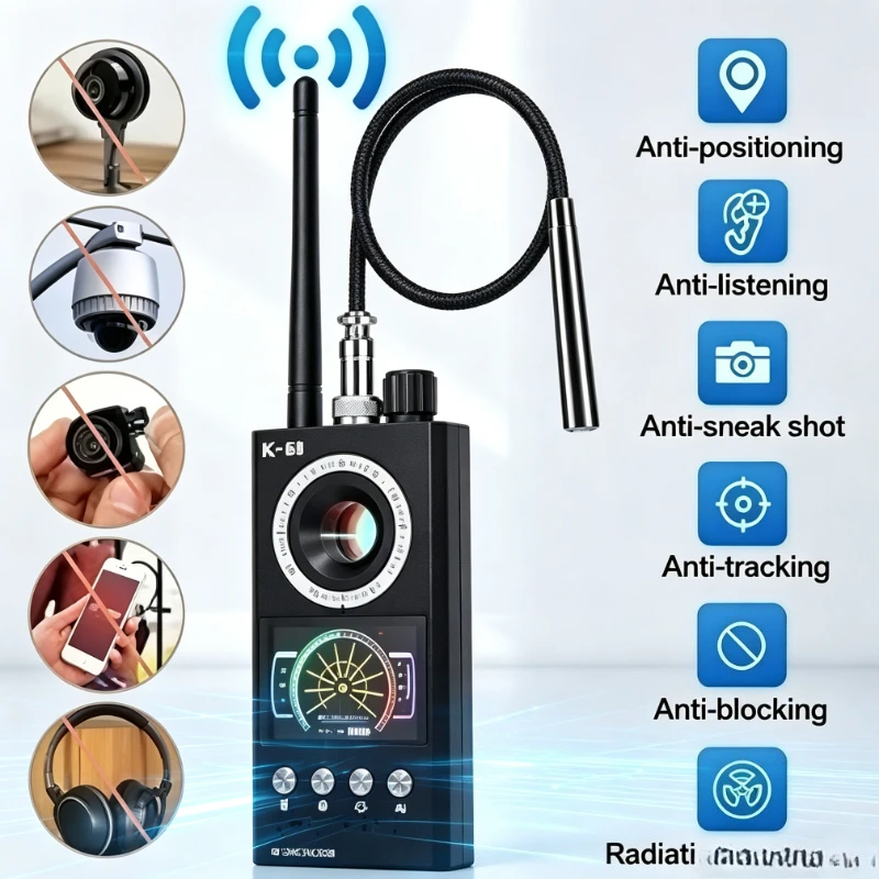 professional-anti-spy-camera-detector-k68-bug-scanner-security-protection-rf-signal-cam-hidden-gadgets-car-gps-tracker-finder