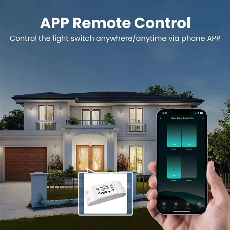 Tuya Smart Wifi Switch Mini Smart Breaker Smart Life Remote Kontrol Nirkabel