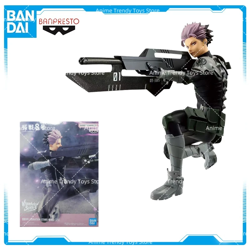 

Bandai In Stock Banpresto Kaiju No.8 Narumi Gen Action Figure Vibration Stars Battle Moment Collectible Gift WY