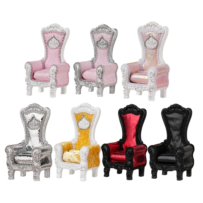Decorative Sofa Figurine Base Jewelry Stand Resin for Earrings Rings Necklace Multifunctional Home Decoration