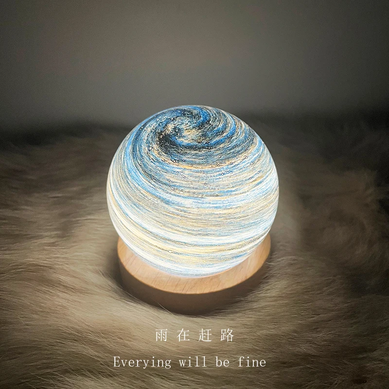 

Planet Lamp Romantic Atmosphere Bedside Bedroom Small Table Lamp, Birthday Gift