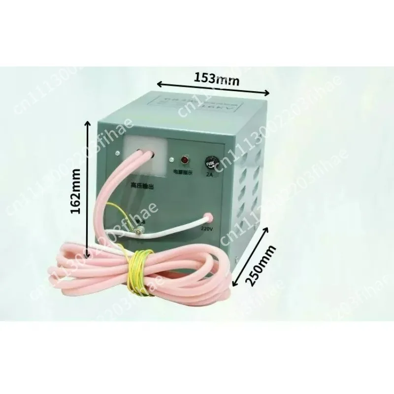 683 type 15/16/18 KV static eliminator printing mask bag making machine double line output in addition to static electricity