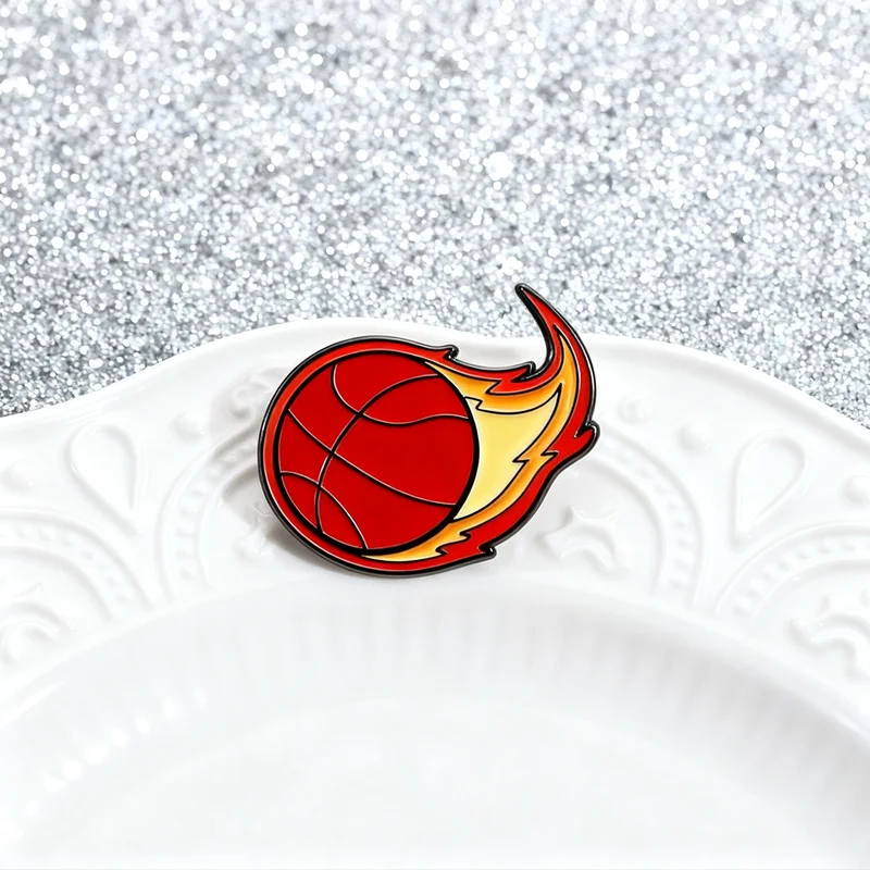 New Cute Hot Fire Football Bas - Badminton Icon review and price
