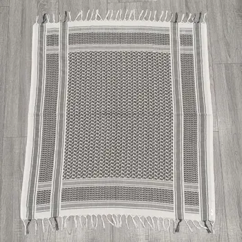 阿拉伯頭巾(Shemagh Keffiyeh)巴勒斯坦圍巾 男女通用披肩圍巾 H7EF 6 最佳銷售 巴勒斯坦頭巾(阿拉伯頭巾) - №2