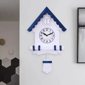 

Children's room decoration cartoon cuckoo pastoral living room creative fashion home wall clock