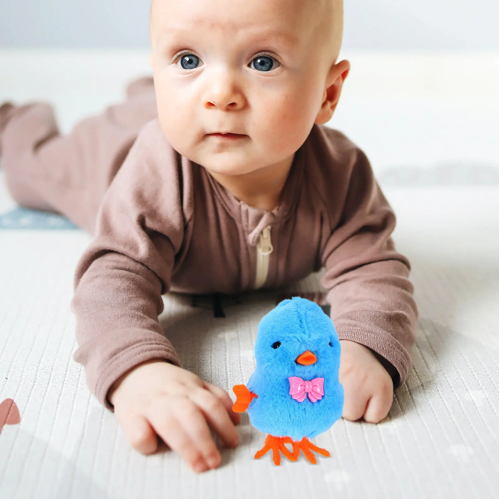 3 Pezzi Pulcini a Molla Saltellanti, Gadget per Cesti di Pasqua, Regali per Bambini, Giocattoli a Molla a Forma di Pollo per Bambini