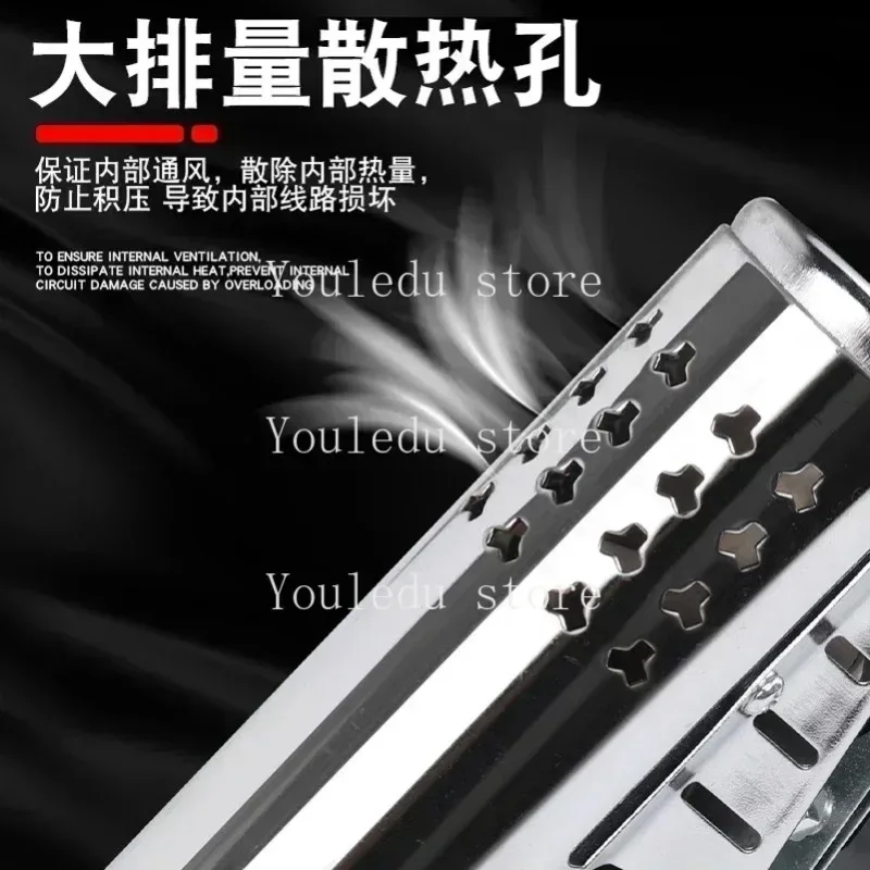 High Power 500W Electric Soldering Iron Welding Battery Tin Melting Bar  Head Copper