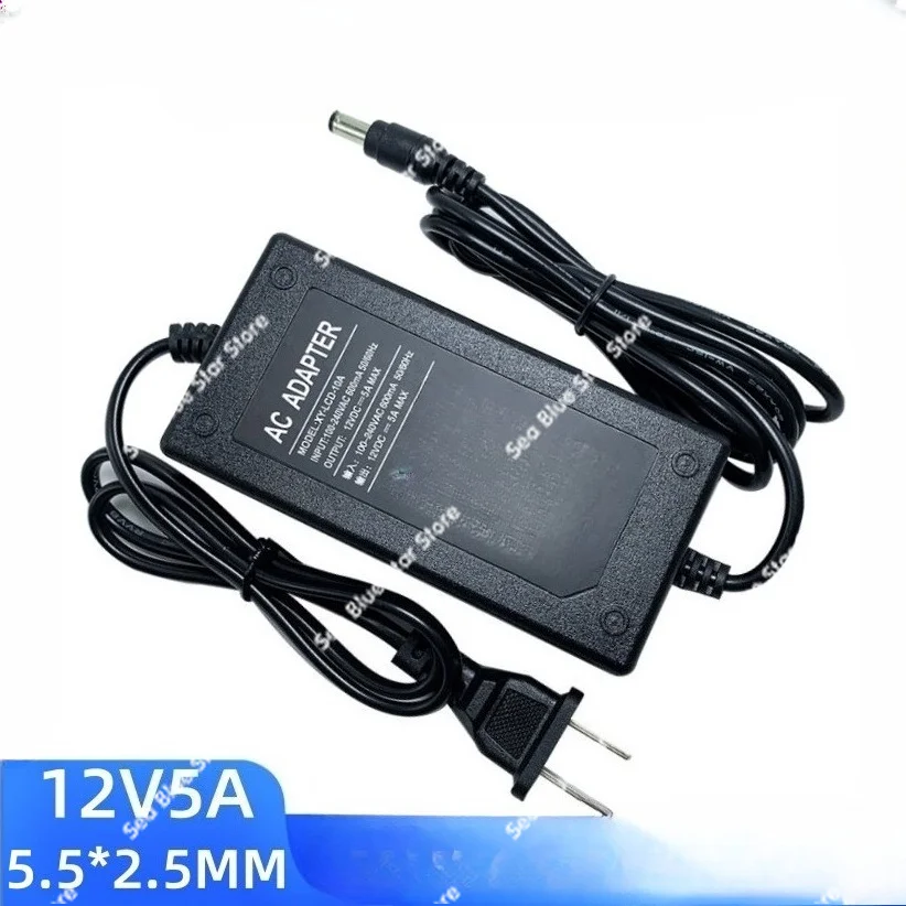 60W 12V 5A Power Adapter 60W 12V Monitor, Power Supply, Charger