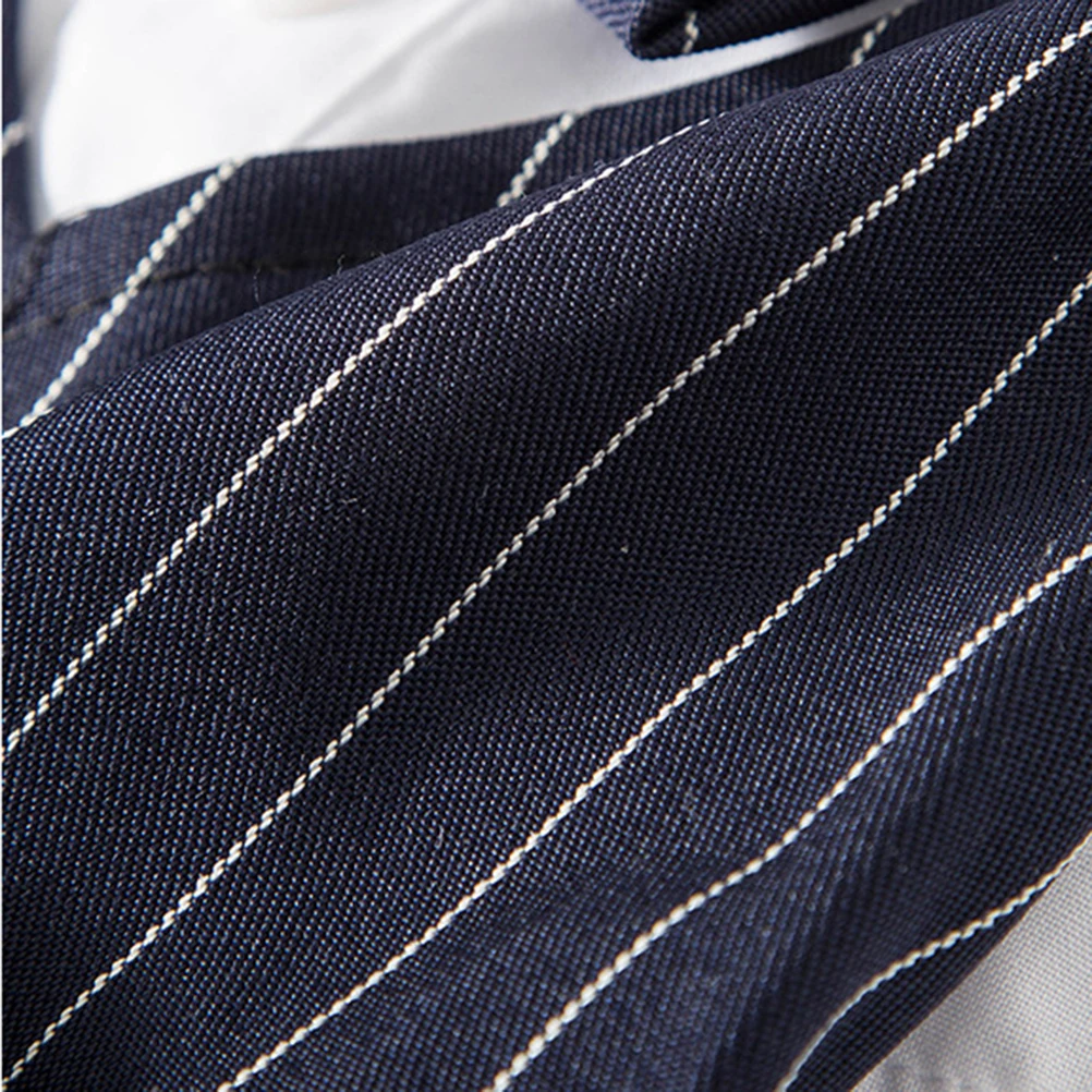 

Suit Gentleman Pattern Wedding Party Costume Comfortable Durable Pet Clothes For Small Dogs Navy Size S