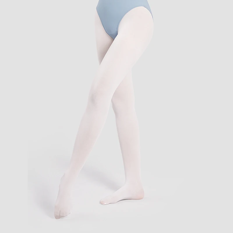 Ivoogle 40D الباليه الجوارب للنساء والفتيات مرونة عالية شبه غير شفافة القدمين جوارب طويلة لفافة ساق غير مخيطة