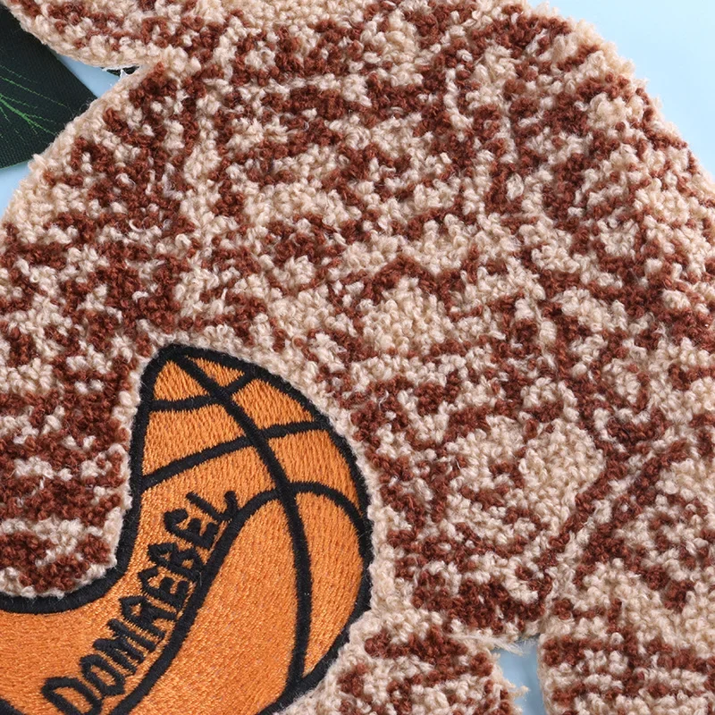 Fashion Heat Transfer Ironing Patch Embroidery Patches Woven Label Clothing Accessories Badge Patches for Jackets Little Bear