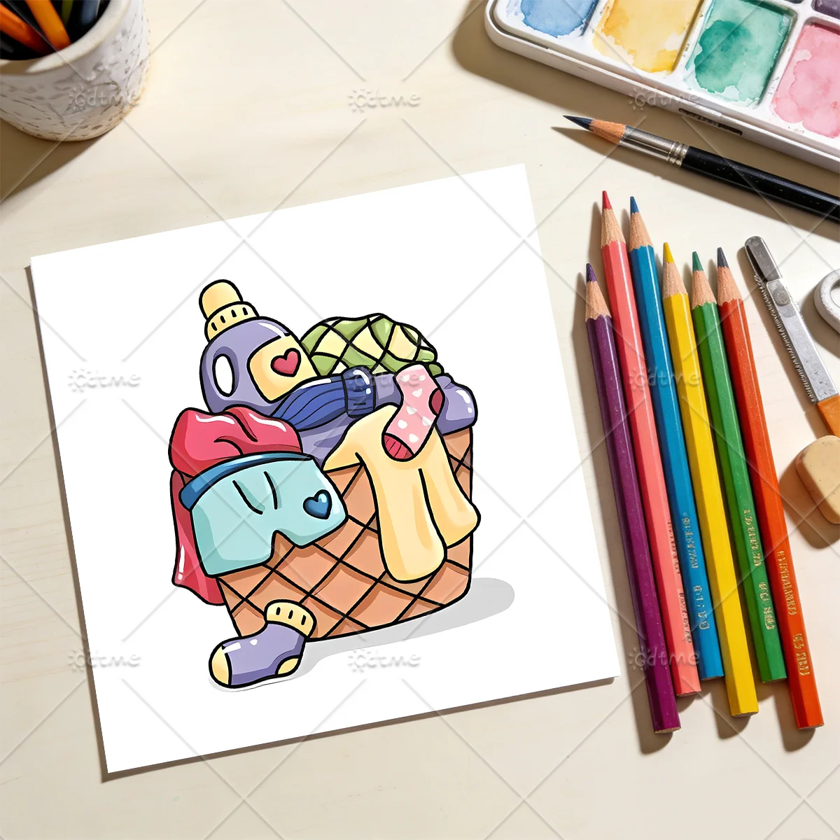 COZY GIRL DAYS Malbuch für Erwachsene und Teenager mit niedlichen, gemütlichen täglichen Aktivitäten zur Entspannung (Cozy Spaces Coloring) – Detail 9