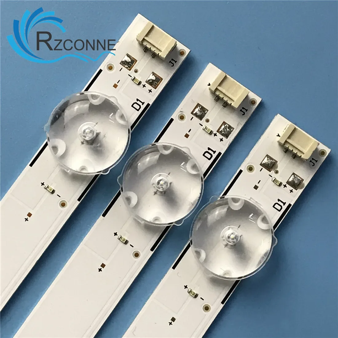 Tira de LED para iluminación trasera 8 lámparas para TV de 50 pulgadas EVERLIGHT LBM500M0801-Z0-1(0) UE50NU7002U T500QVN03.0 UN50NU7095G