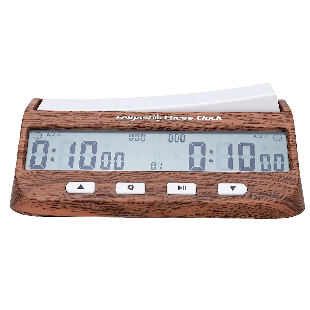 Multifunctional Chess Timer ABS Material Large Screen Digital Chess Clock Compact Design Easy To Set Up Game Timer for Go