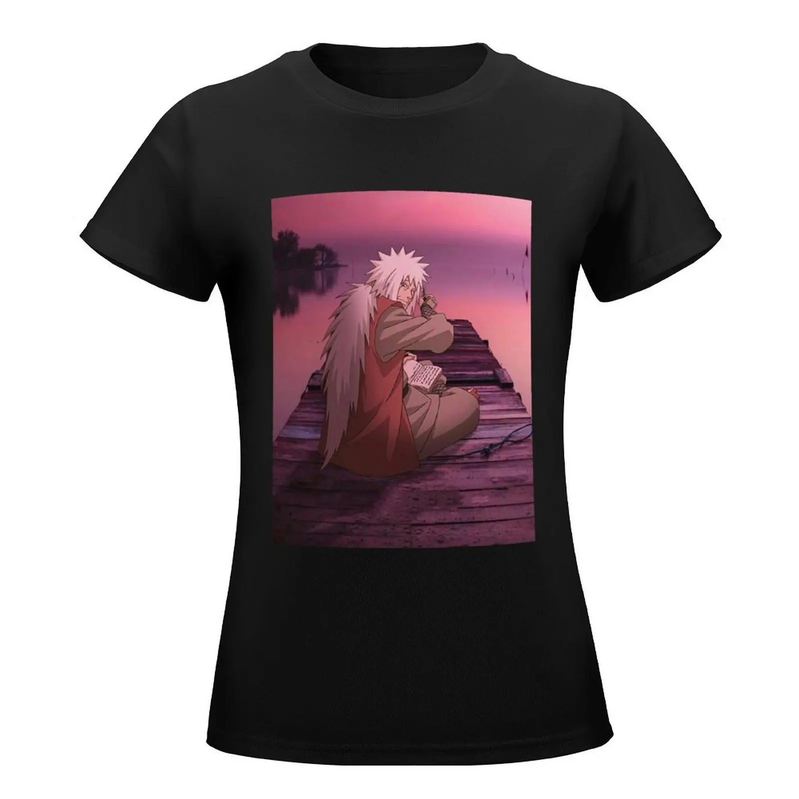 jiraya T-Shirt summer clothes funnys funny rock and roll t shirts for Women