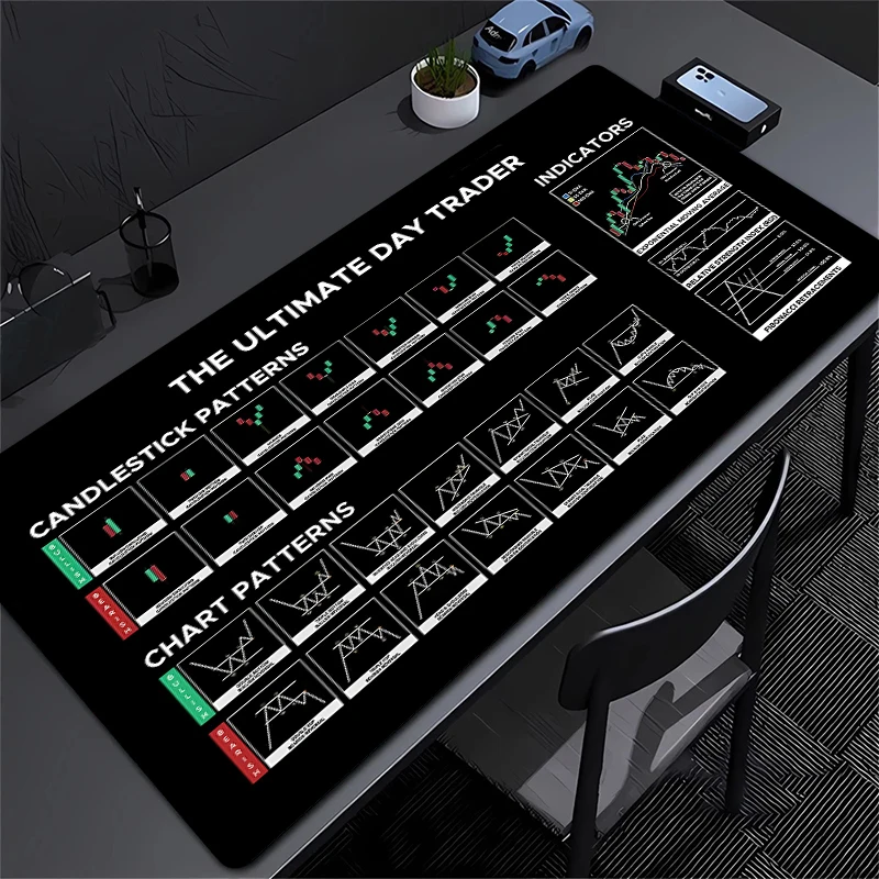 

Коврик для мыши вверх и вниз со сшитым большим ковриком для мыши Коврик для клавиатуры XXL, подходящий для офисных и игровых соревнований