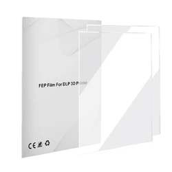 FEP Film 280 200 mm Transmittance Strength, Thickness 0.1 mm Release Film for UV DLP 3D Printers, LCD SLA Resin