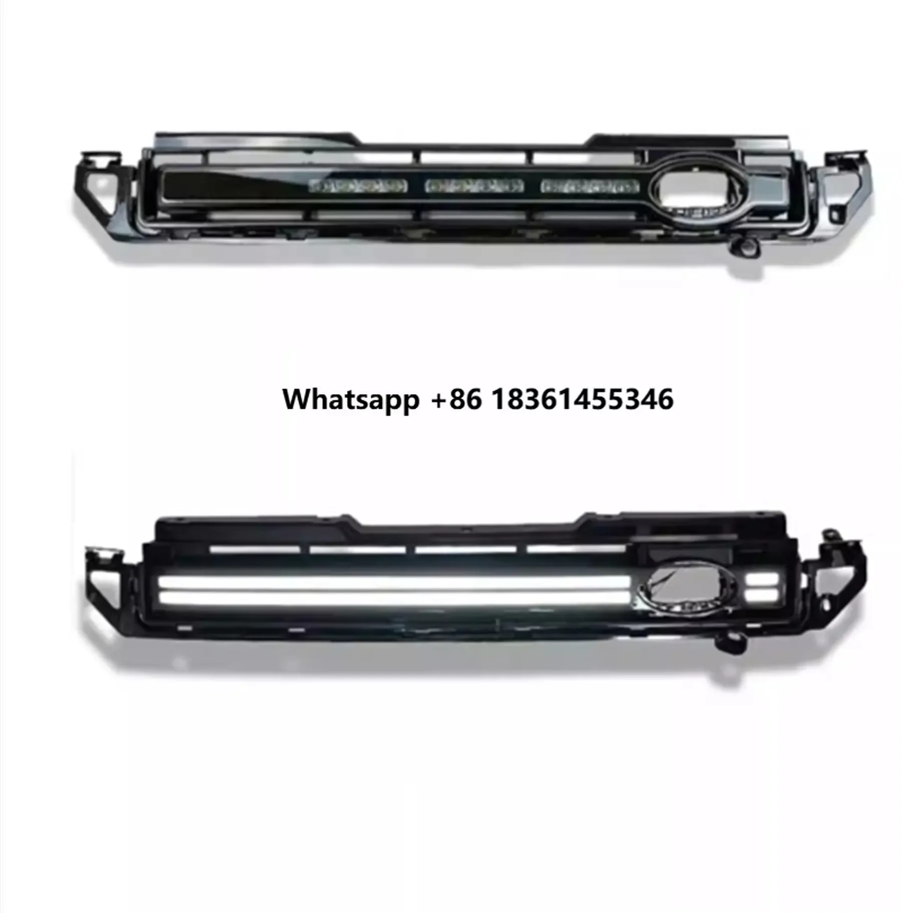 

Car Front Bumper Grill Mask Radiator Grille for Defender With light Racing Grills