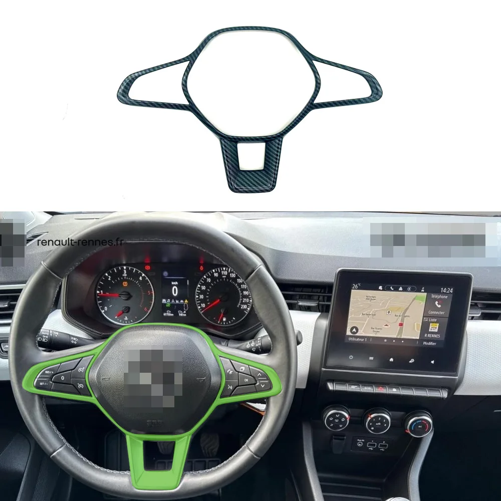 Suitable for Renault Clio steering wheel trim (model 2019-2025)