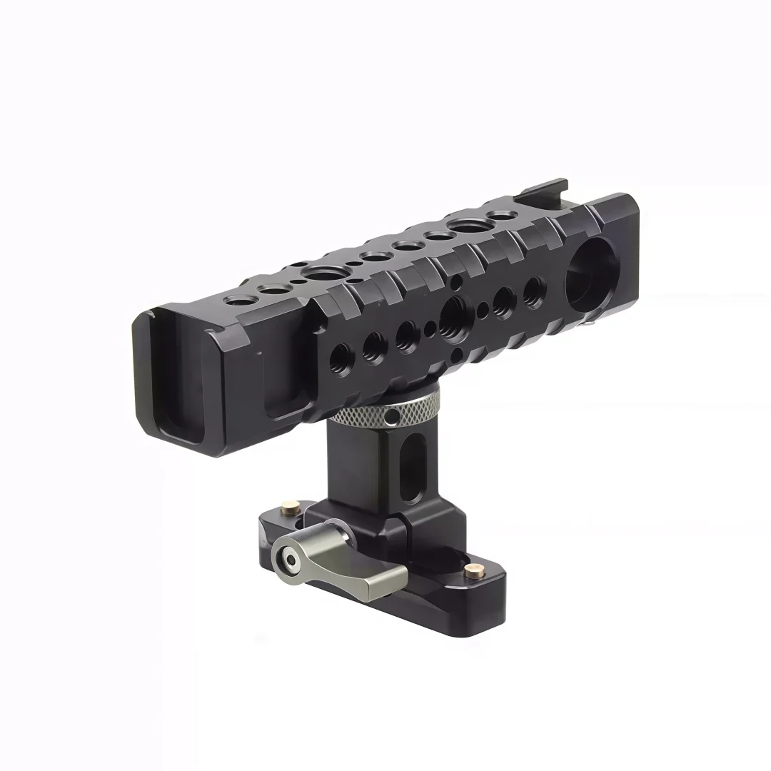 Universal Camera Cage Top Handle Multi-Functional with Cold Shoe Quick Release